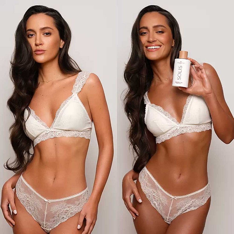 Натурално автобронзиращо мляко за естествен тен Cocosolis Solis Gradual Tan Body Milk 200ml