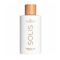 Натурално автобронзиращо мляко за естествен тен Cocosolis Solis Gradual Tan Body Milk 200ml