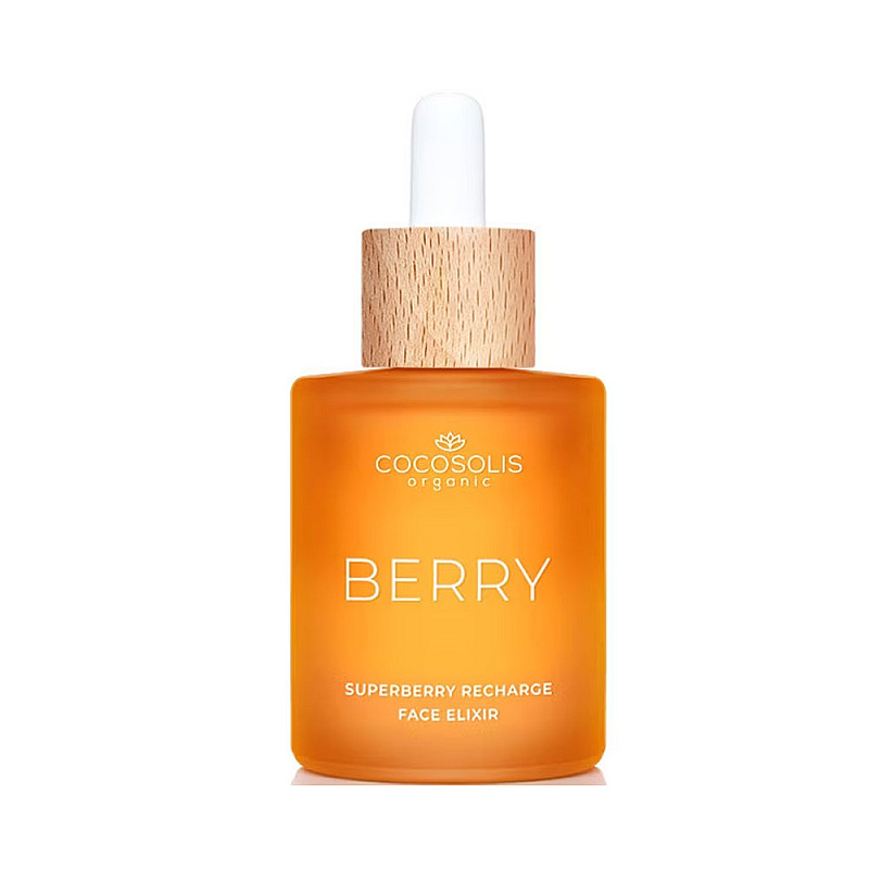 Подхранващ елексир за лице Cocosolis Berry Superberry Recharge Face Elixir 50ml