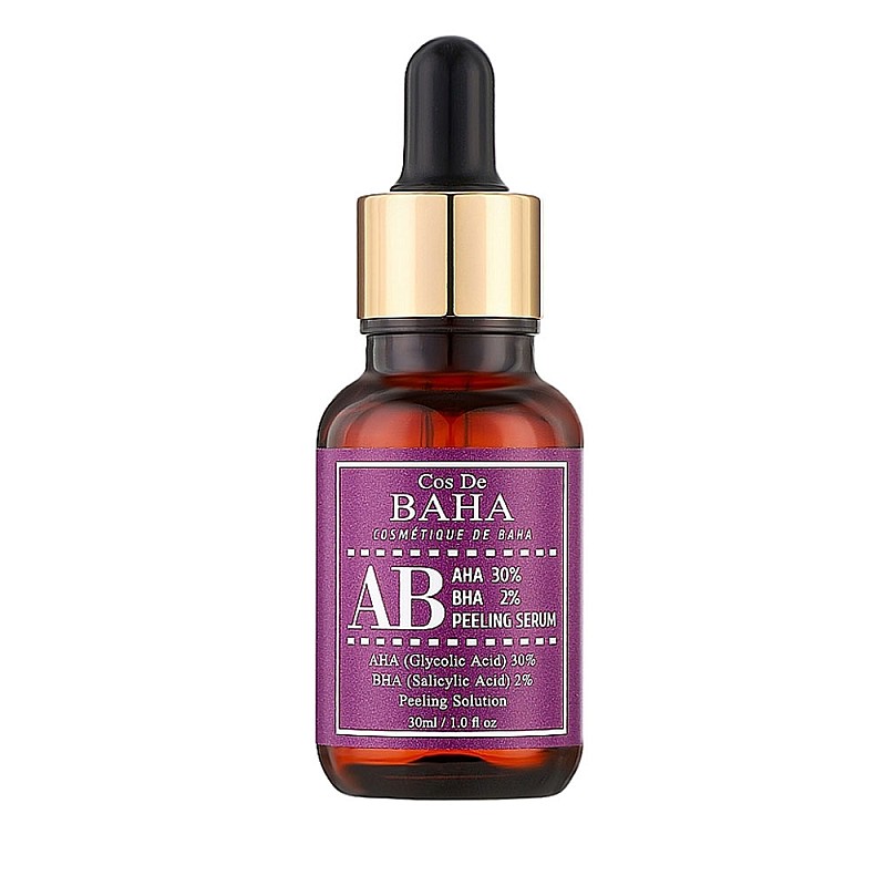 Киселинен пилинг-серум с 30% AHA и 2% BHA Cos De BAHA AB Peeling Serum 30ml