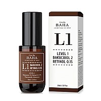Серум против бръчки с бакучиол и ретинол Cos De BAHA L1 Bakuchiol & Retinol Serum 30ml