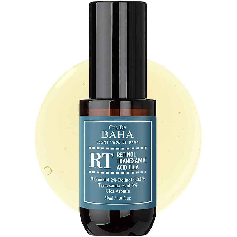 Серум против пигментни петна с 3% транексамова киселина и бакучиол Cos De BAHA RT 30ml