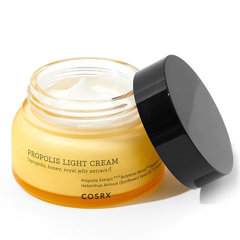 Лек регенериращ крем за лице с прополис Cosrx Propolis Light Cream 65g