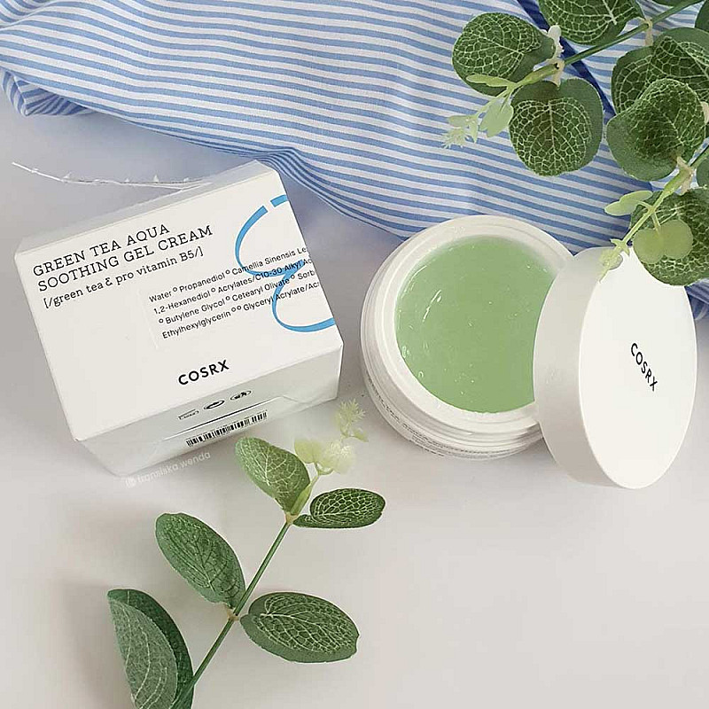 Крем гел със зелен чай Cosrx Hydrium Green Tea Aqua Soothing Gel Cream 50ml