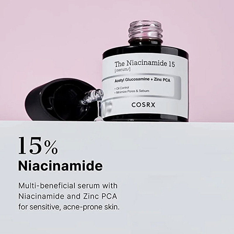 Серум с Ниацинамид Cosrx The Niacinamide 15 Serum 20ml