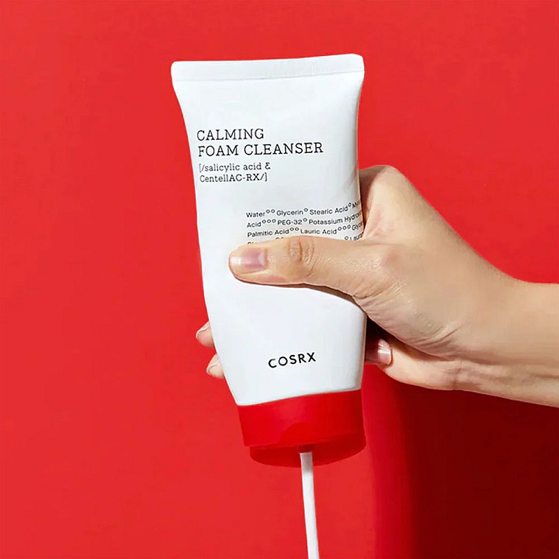 Успокояваща почистваща пяна за проблемна кожа COSRX AC Collection Calming Foam Cleanser 150ml