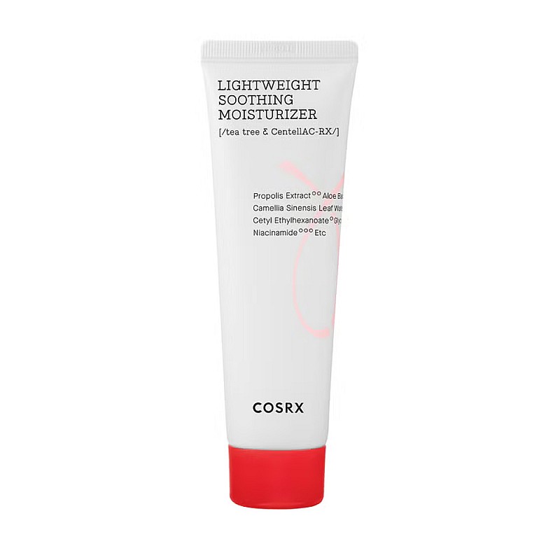 Успокояващ крем за проблемна и акнетична кожа COSRX AC Collection Lightweight Soothing Moisturizer 80ml