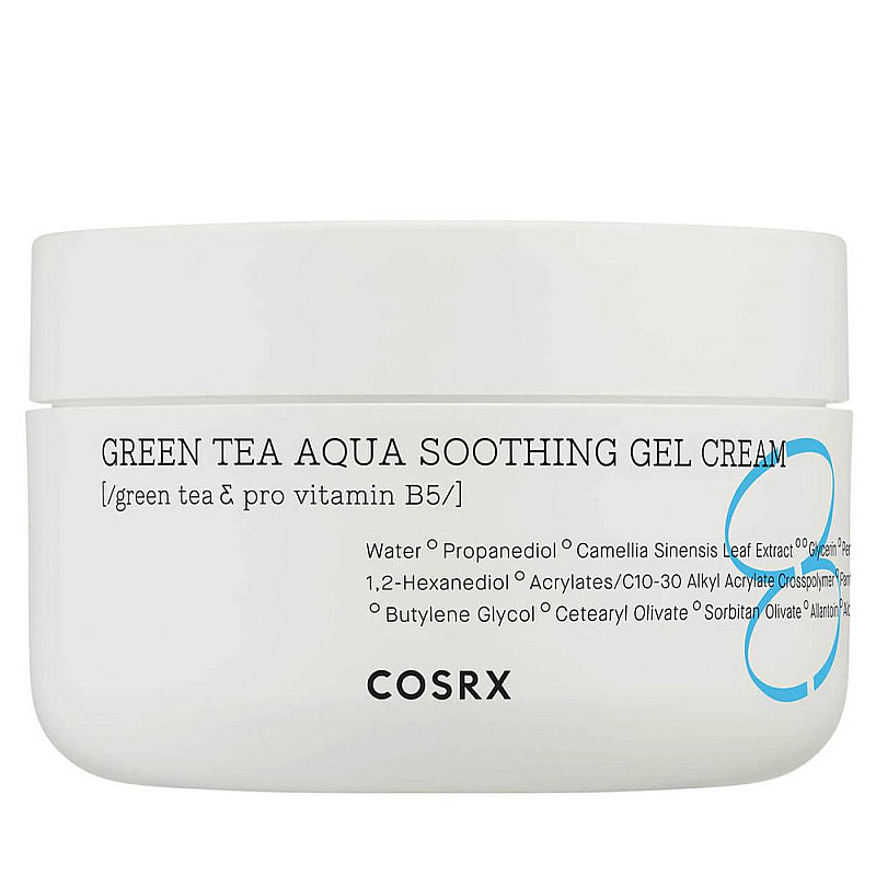 Гел крем за лице Cosrx Green Tea Aqua Soothing Gel Cream 50ml