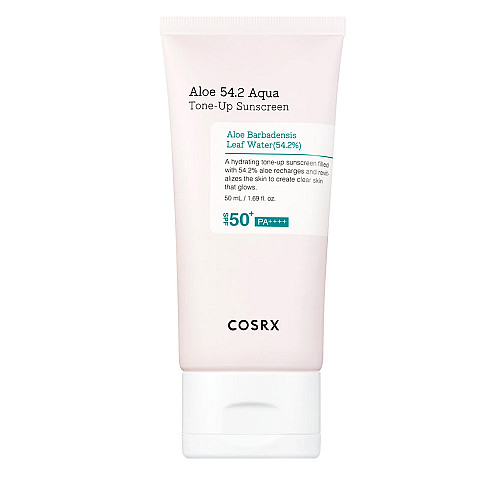 Тониращ слънцезащитен крем Cosrx Aloe 54.2 Aqua Tone-Up Sunscreen SPF50+/PA++++