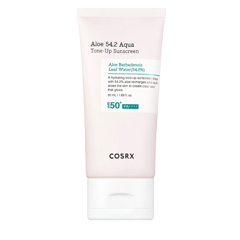 Тониращ слънцезащитен крем Cosrx Aloe 54.2 Aqua Tone-Up Sunscreen SPF50+/PA++++
