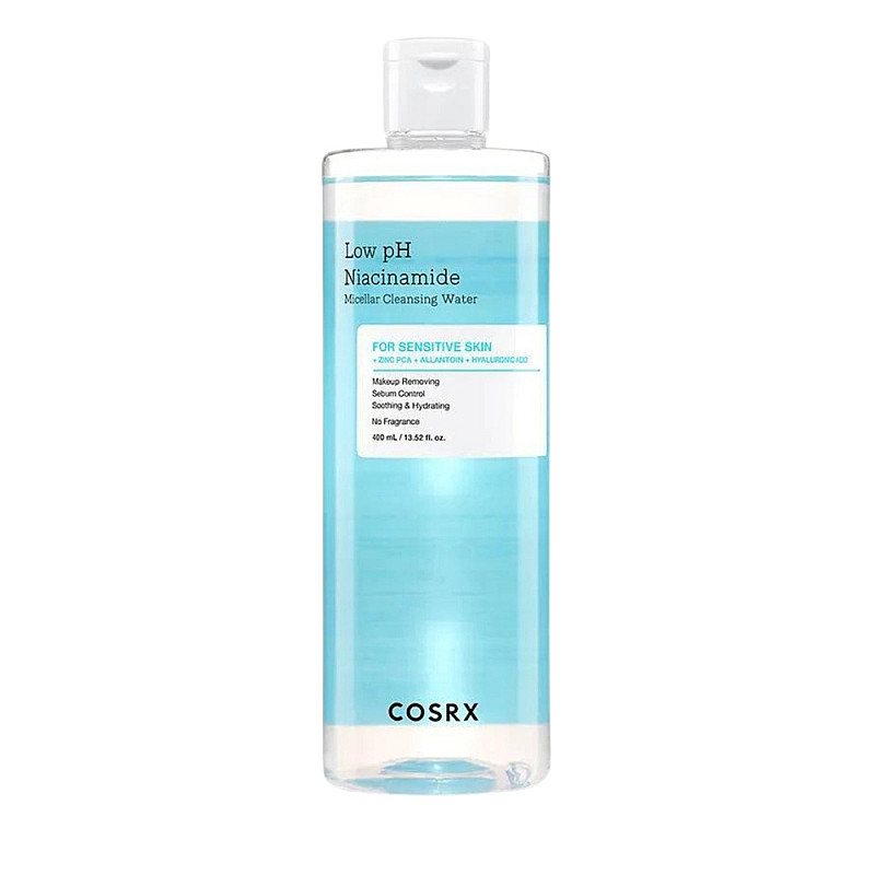 Мицеларна вода за чувствителна кожа Cosrx Low pH Niacinamide Micellar Cleansing Water 400ml