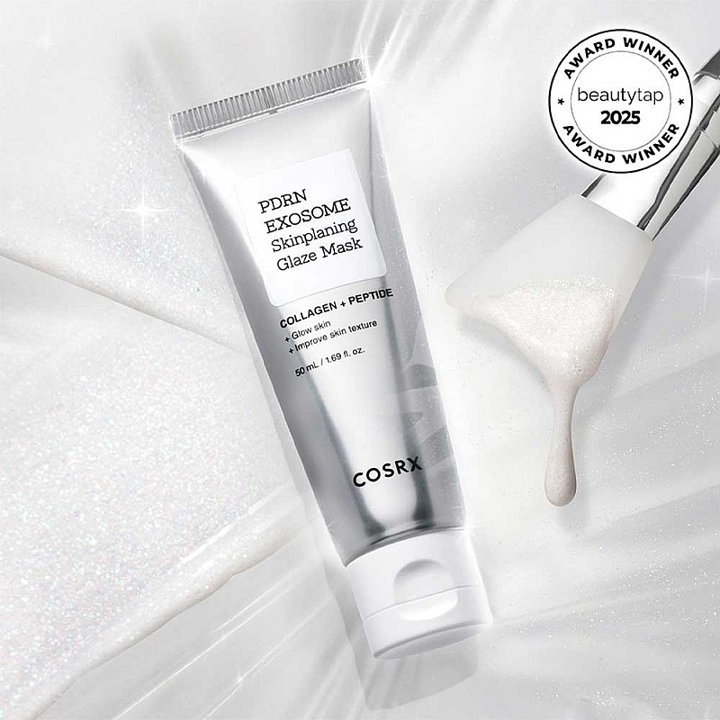 Маска за сияние и гладка кожа с PDRN COSRX Exosome Skinplaning Glaze Mask 50ml