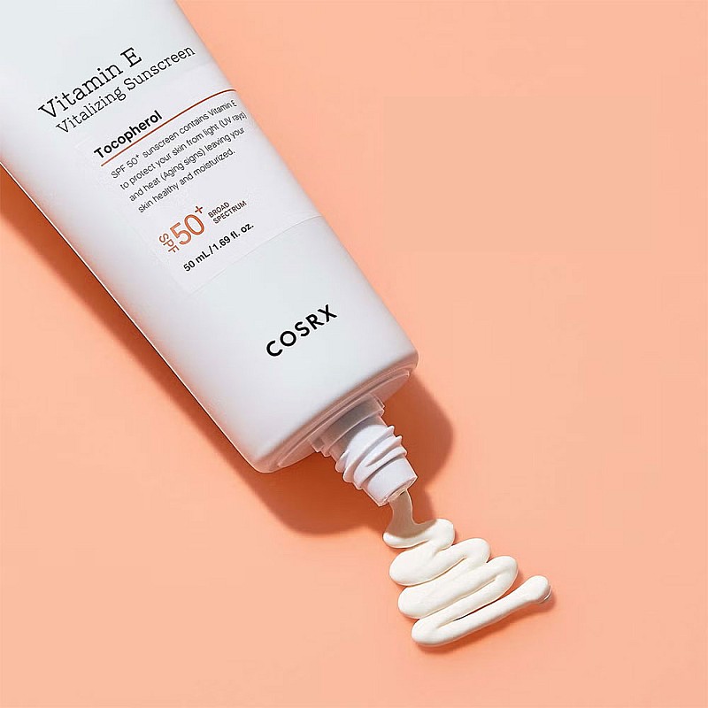 Слънцезащитен крем за лице Cosrx  SPF 50+ Vitamin E Vitalizing Sunscreen 50 ml