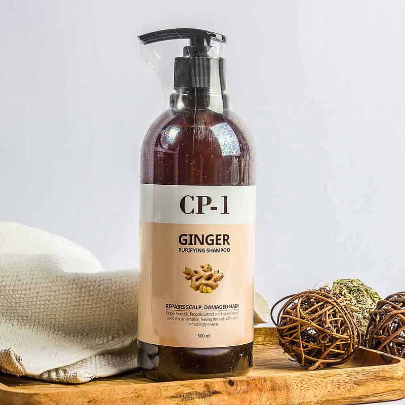 Дълбоко почистващ шампоан с джинджифил CP-1 Ginger Purifying Shampoo 500ml