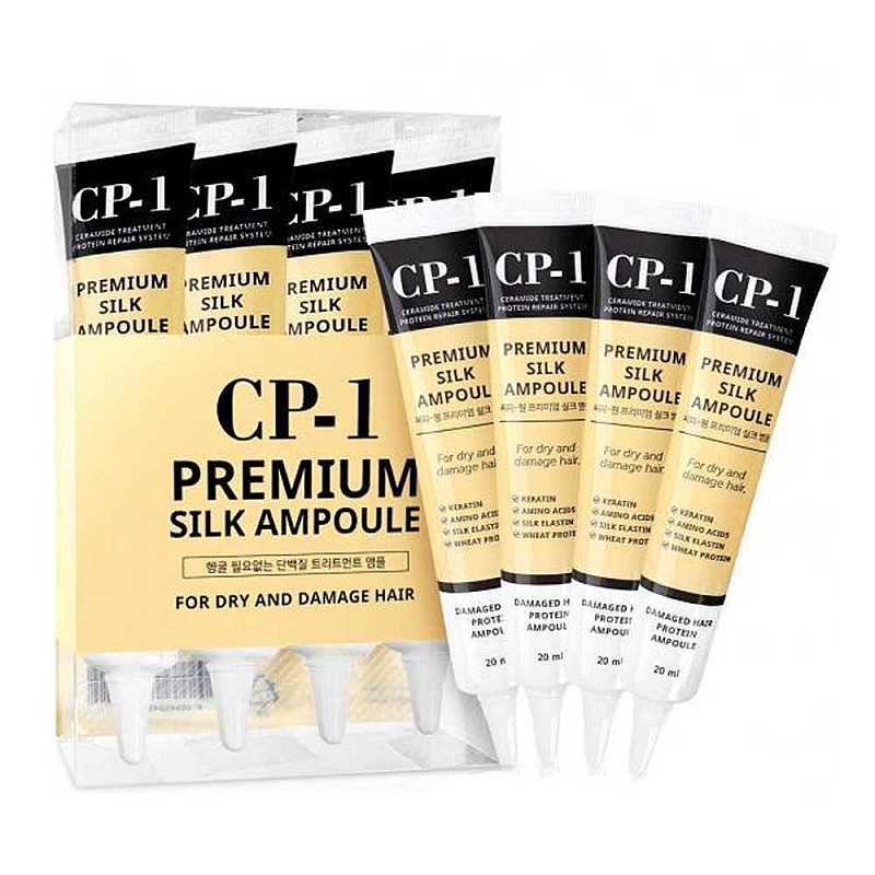 Серум за коса с копринени протеини CP-1 Premium Silk Ampoule 10х20ml