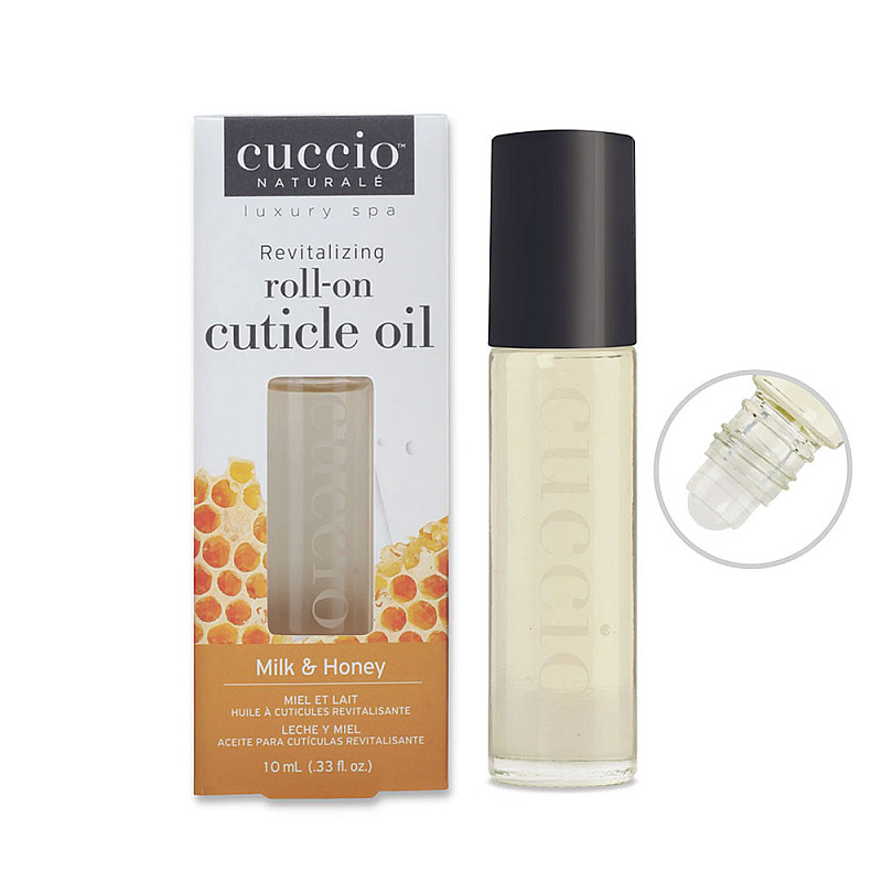 Олио за кожички Мед и Мляко Cuccio Roll-on Cuticle oil Milk and Honey 10ml