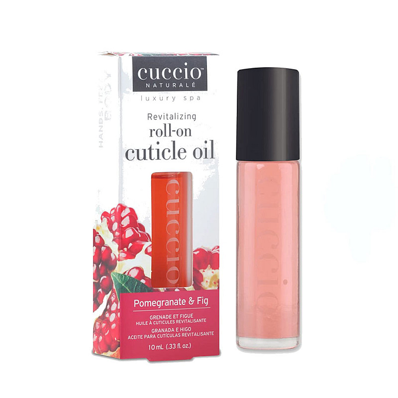 Олио за кожички Нар и Смокиня Cuccio Roll-on Cuticle oil Pomegrante 10ml