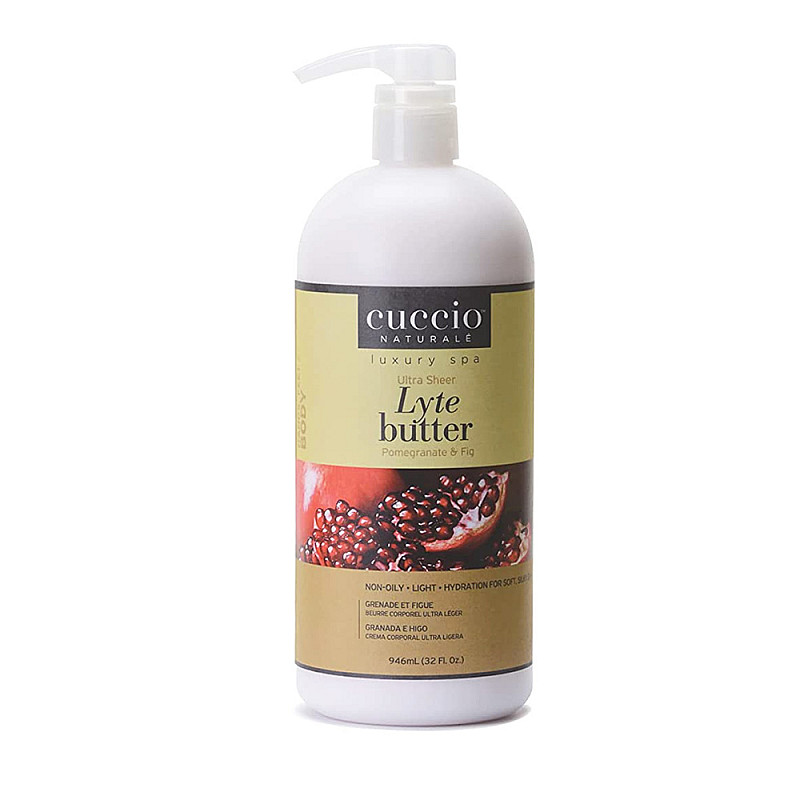 Крем масло за ръце и тяло с нар и смокиня Cuccio lyte Butter Pomegrante & Fig 1000ml