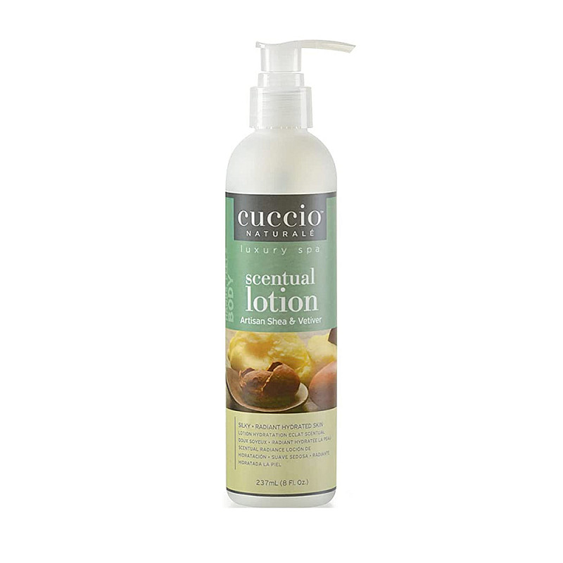 Леко масло с ший и ветивер Cuccio Butter Scentual Lotion Artisian Shea & Vertiver 237ml