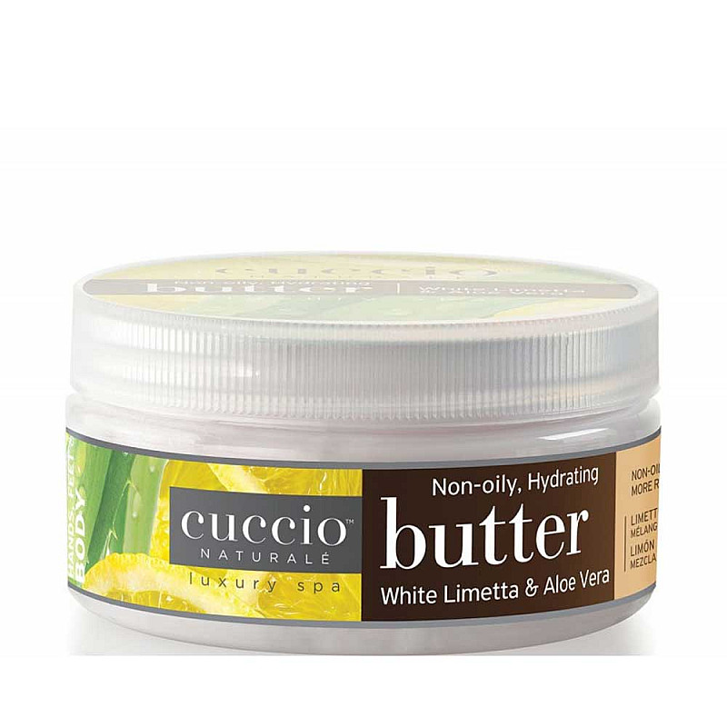 Крем масло за ръце и тяло с бяла лимета и алое Cuccio Butter 42gr