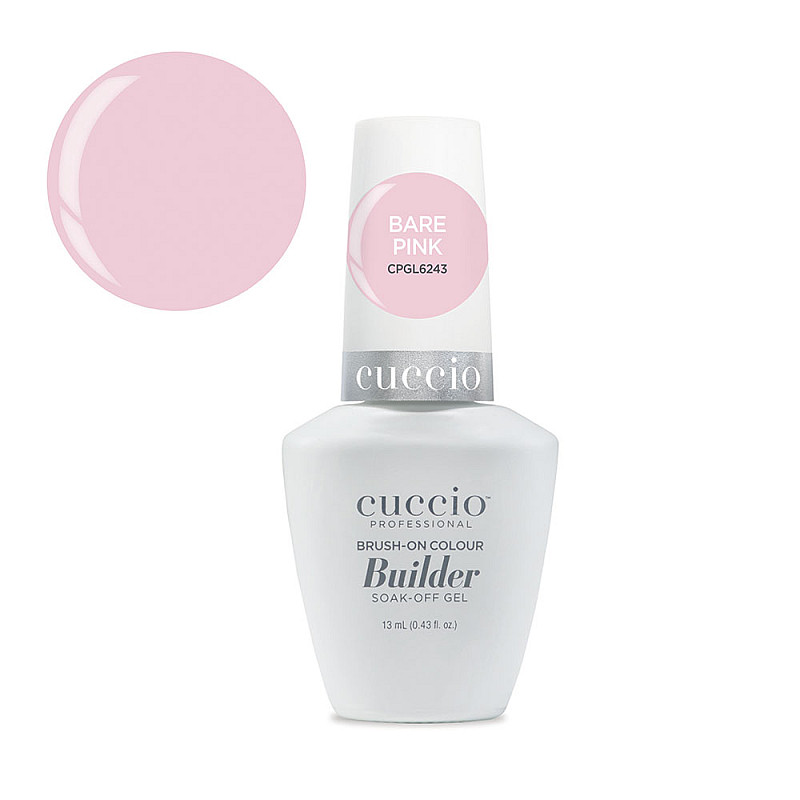 Изграждащ гел с цвят Cuccio Builder Bare Pink 14ml