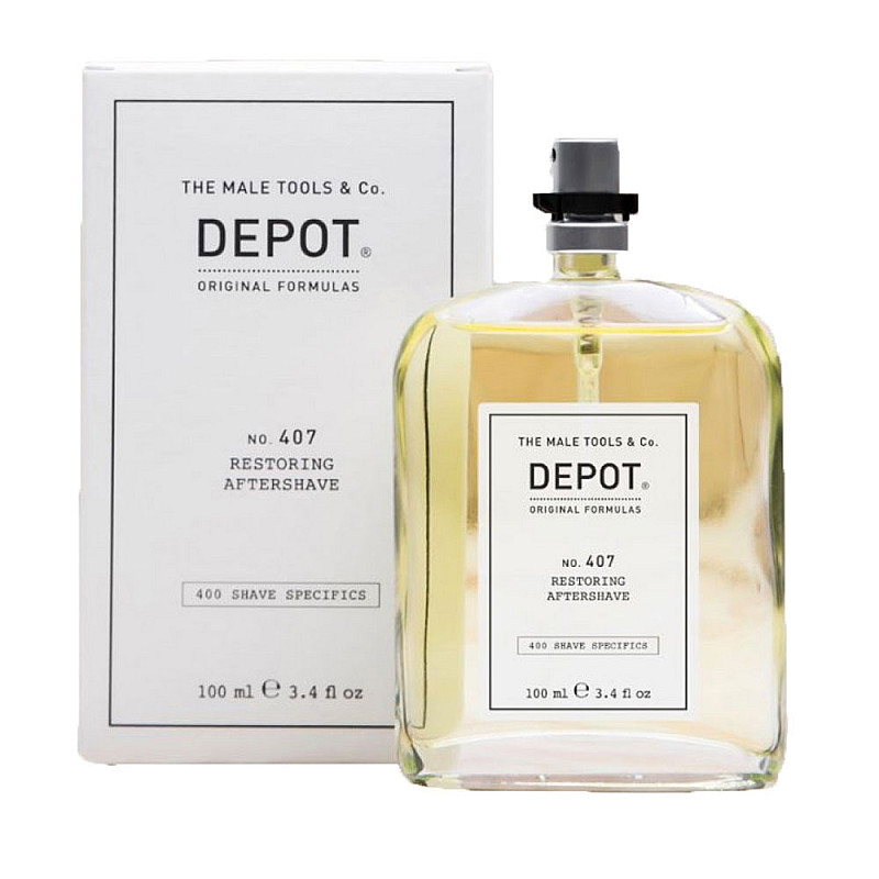 Възстановяващ афтършейв Depot 407 Restoring Aftershave 100ml