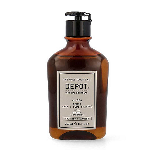 Спортен шампоан за коса и тяло за мъже Depot 606 Sport Hair and Body Shampoo 250ml