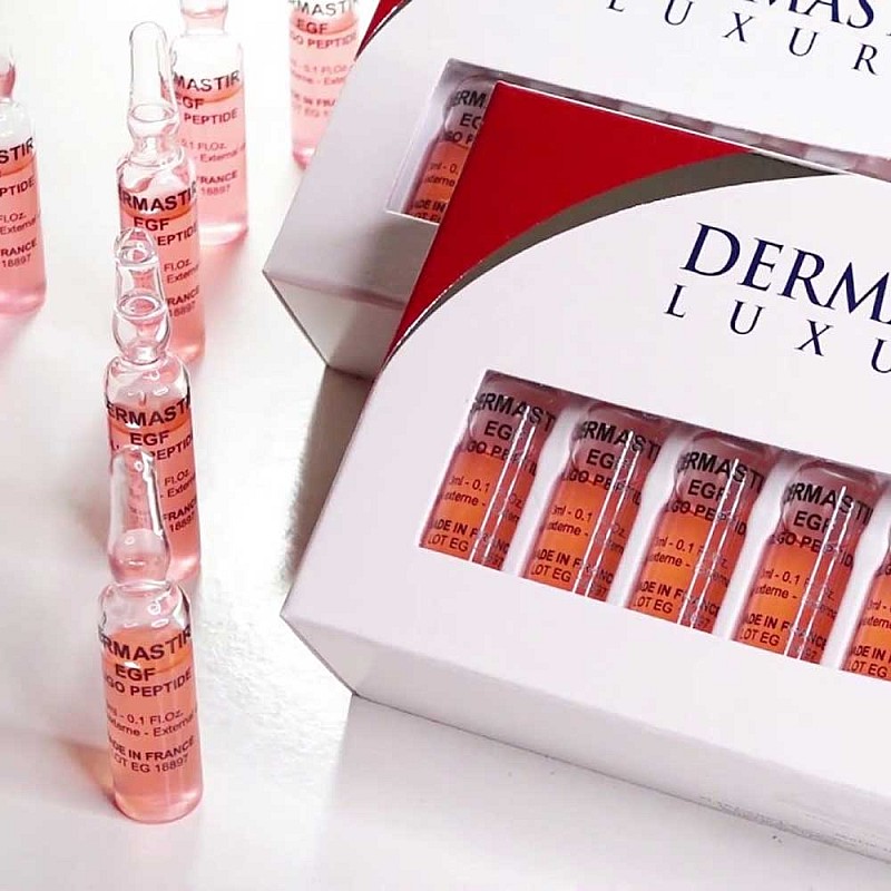Ампули с пептиди за интензивно подмладяване Dermastir Ampoules EGF Oligo Peptide 10x3ml