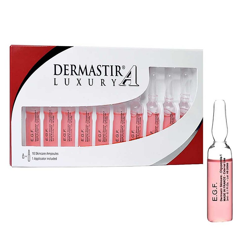 Ампули с пептиди за интензивно подмладяване Dermastir Ampoules EGF Oligo Peptide 10x3ml