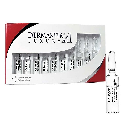 Ампули с колаген за възстановяване на плътността на кожата Dermastir Collagen Ampoule 10x3ml