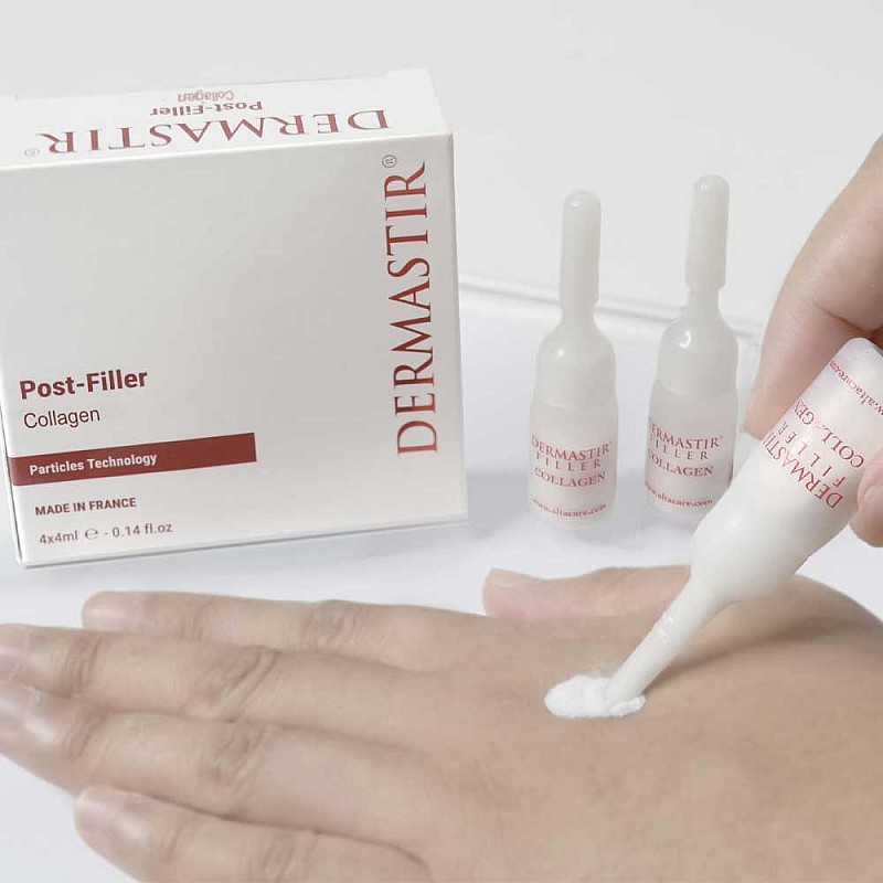 Колагенов филър за подмладяване и стягане на кожата Dermastir Post Filler Collagen 4x4ml