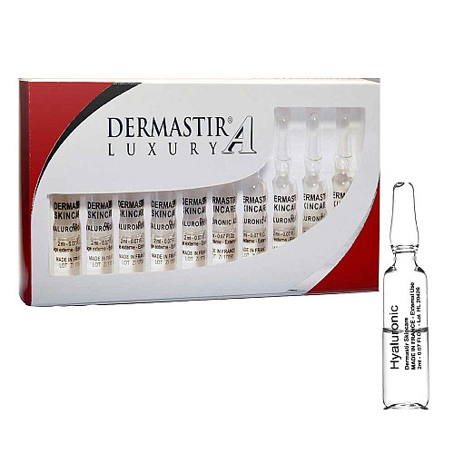 Ампули с хиалуронова киселина Dermastir Luxury Hyaluronic Skincare Ampoule 10x2ml