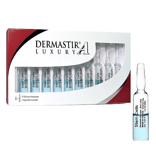 Ампули за лифтинг и подмладяване Dermastir Blue Lotus Stem Cells Ampoule 10x2ml