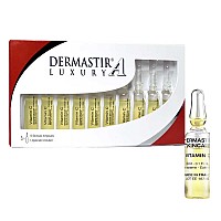 Ампули с висококонцентриран витамин C  Dermastir Luxury Vitamin C Skincare Ampoule 10x3ml