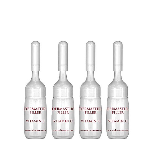 Филър с дълбок ефект срещу пигментации и оксидативен стрес Dermastir Post Filler Vitamin C 4x4ml