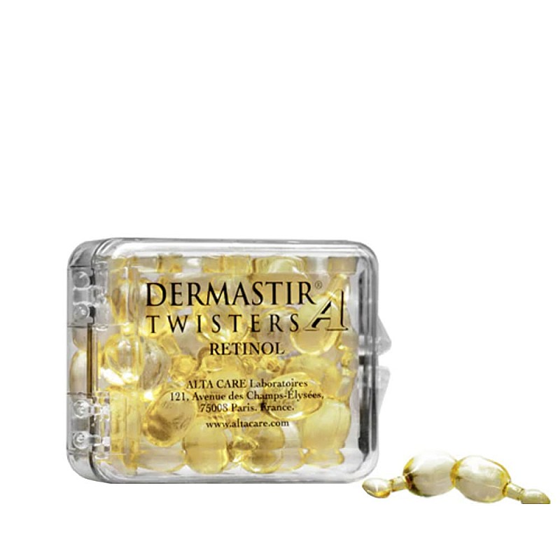 Серум пълнител с ретинол против бръчки и пигменти петна Dermastir Twisters Retinol Refill 30бр