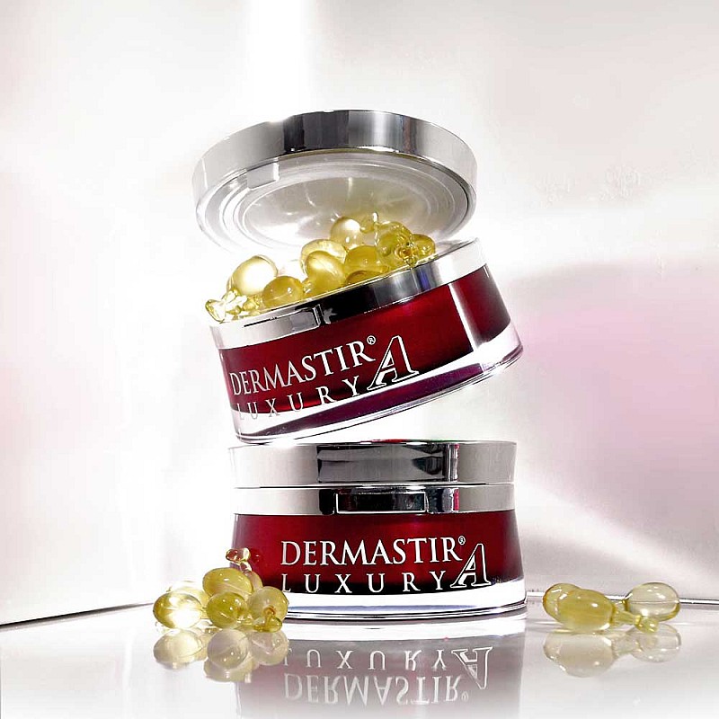 Озаряващ серум с ретинол против бръчки и пигменти петна Dermastir Twisters Retinol 60бр