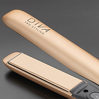 Преса с инфузиран арган и кератин Diva Pro Styling Precious Metals Touch Straightener