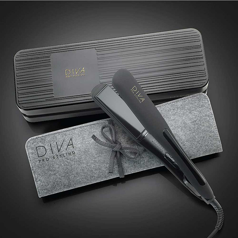 Керамична преса с инфузирани масла Diva Pro Styling Wide Digital Styler 