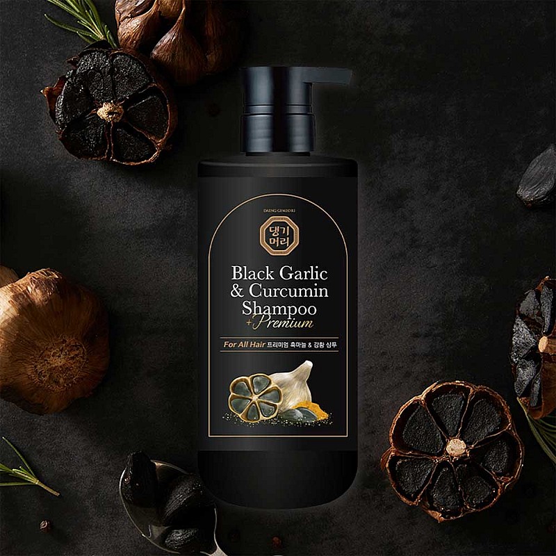 Шампоан за растеж и укрепване на косата Doori Black Garlic & Curcumin Shampoo 500ml