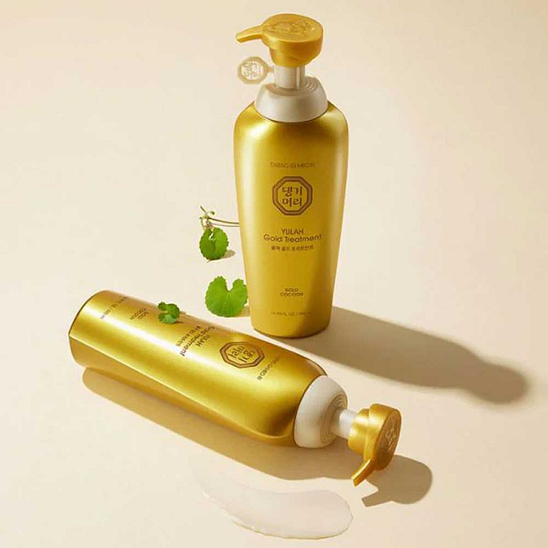 Укрепващ балсам за суха и изтощена коса Doori Daeng Gi Meo Ri Yulah Gold Treatment 500ml