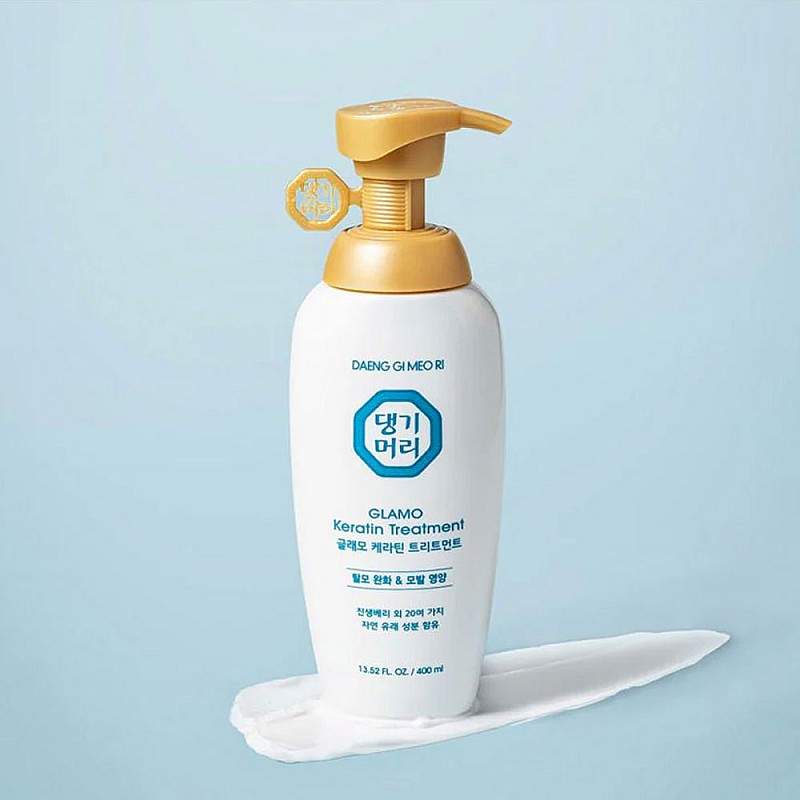 Кератинов балсам за дълбоко възстановяване и блясък Doori Glamo Keratin Treatment 400ml