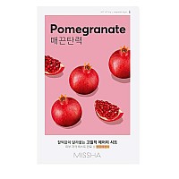 Озаряваща шийт маска с нар за гладка и сияйна кожа Missha Airy Fit Sheet Mask Pomegranate
