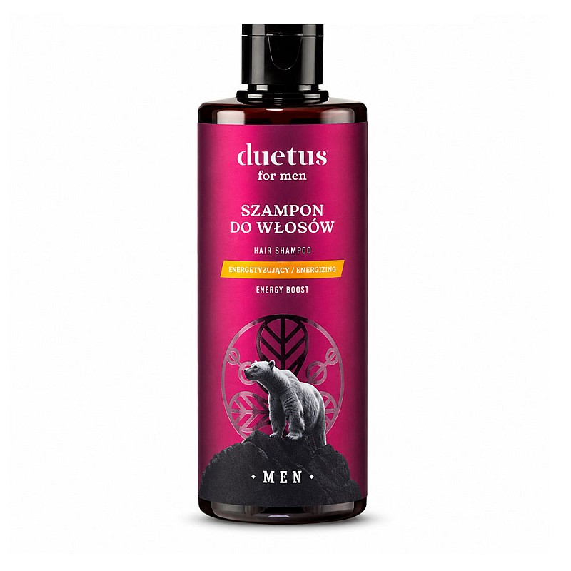 Енергизиращ шампоан против косопад за мъже Duetus for Men Energizing Shampoo 300ml