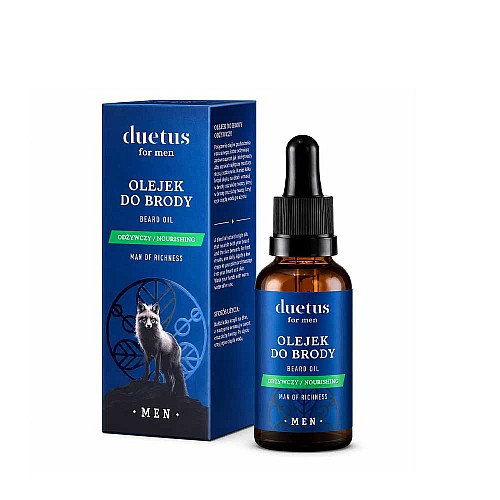 Подхранващо масло за мека и добре оформена брада Duetus for Men Eros 30ml