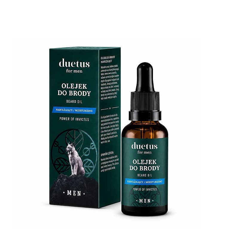 Подхранващо масло за мека и добре оформена брада Duetus for Men Invictus 30ml