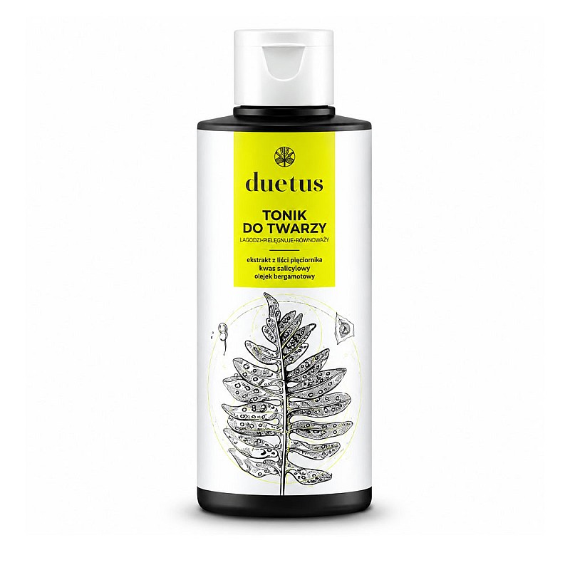 Нежен тоник за мазна и смесена кожа Duetus Mild Herbal Regulating Face Tonic 150ml