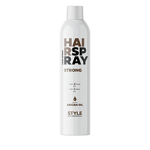 Лак за коса със силна фиксация и арганово олио Dusy Style Hair Spray Strong Argan Oil 400ml