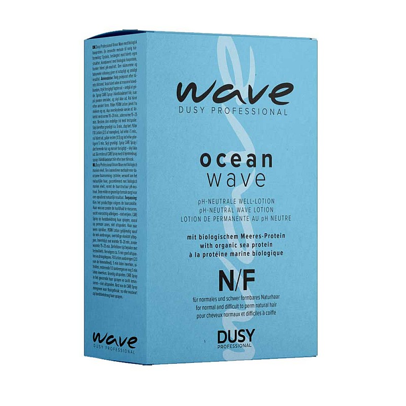 Комплект за щадящо трайно къдрене с морски протеин Dusy Professional Ocean Wave N/F