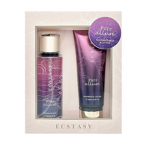 Комплект за тяло лосион и парфюмен спрей Ecstasy Pure Allure Body Set
